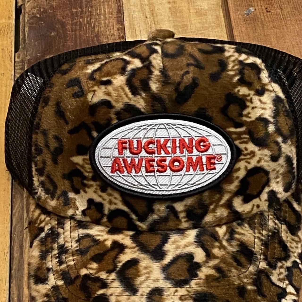 Fucking Awesome - Fuzzy Leopard Hat Leopard