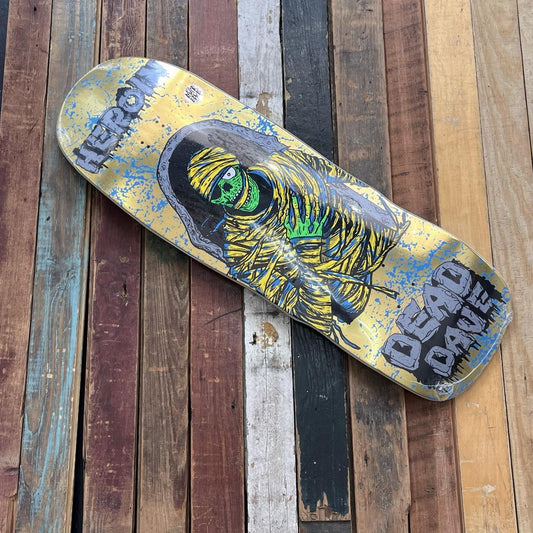 Heroin Skateboards - Dead Dave KO2 Mummy Deck 10.1"