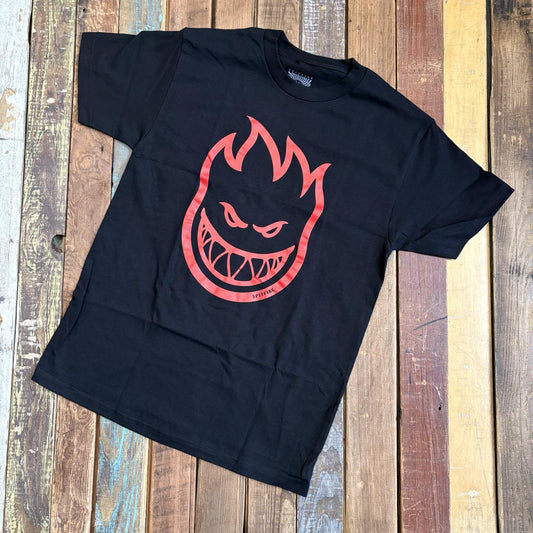 Spitfire Bighead T-shirt (Black/Red)