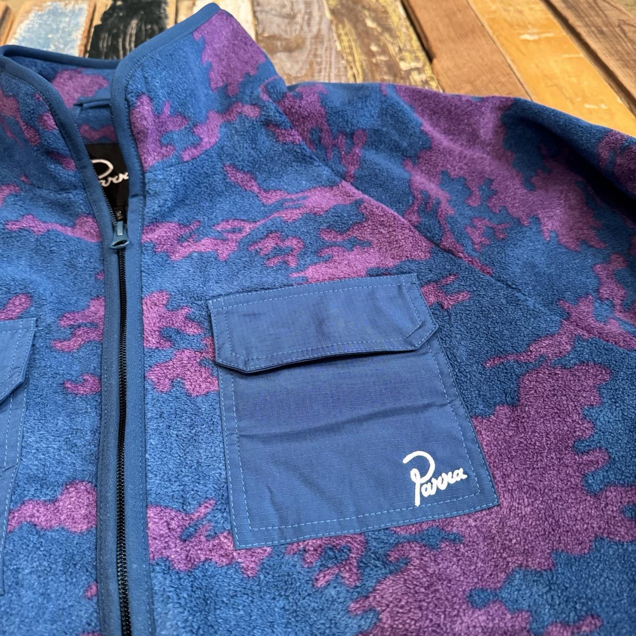 Parra Purple Darwin Camo Fleece