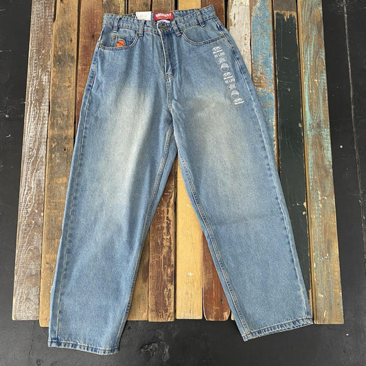 Santosuosso Denim Jeans (Distressed Indigo)