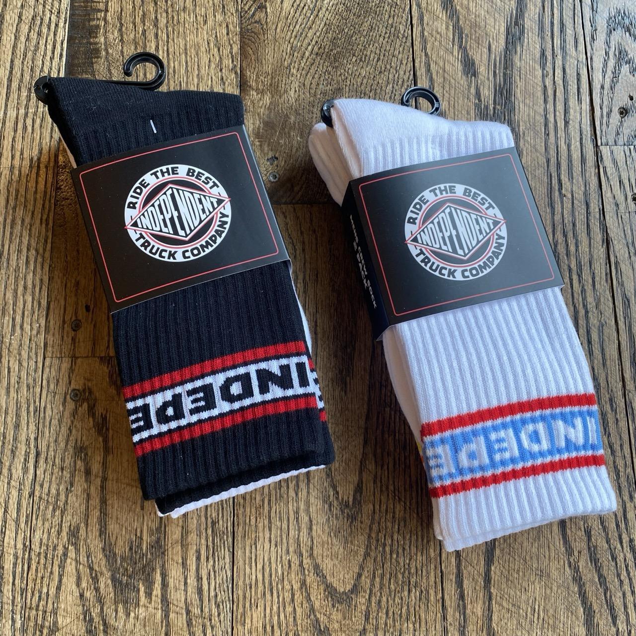 Independent Bar Logo 2-Pack Crew Socks