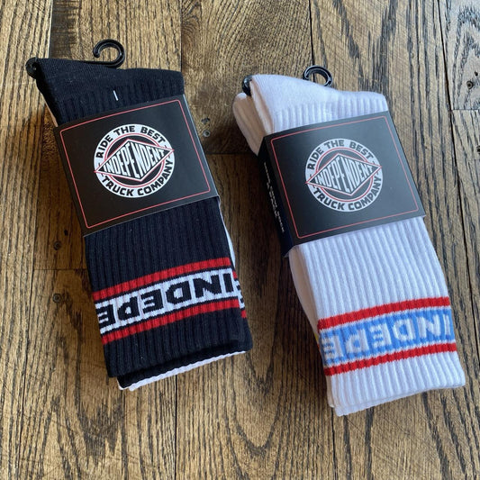 Independent Bar Logo 2-Pack Crew Socks