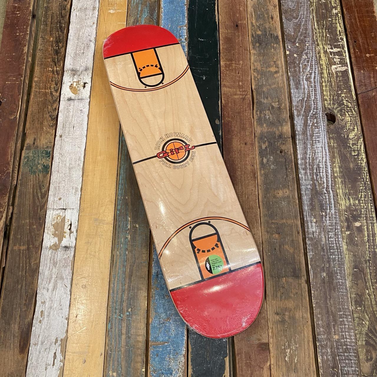 Girl Rick Howard Full Court Reissue 7.75" Deck