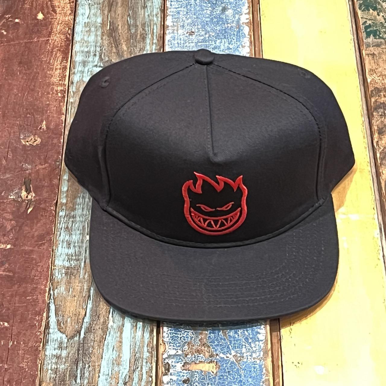 Spitfire Bighead Structured Snapback (Black/Red)