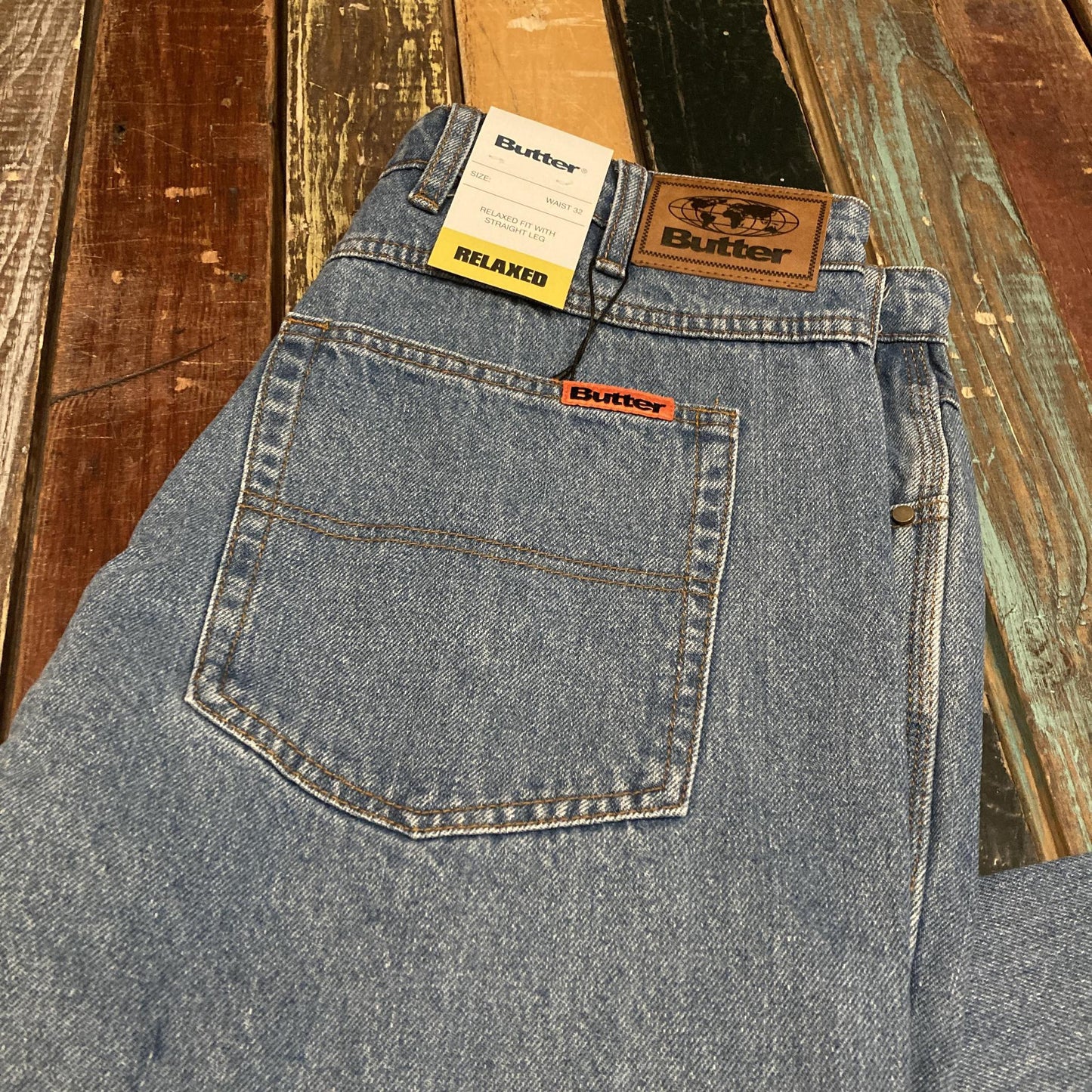 Relaxed Denim Jeans