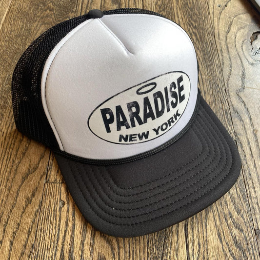 Paradise Halo Logo Trucker Hat
