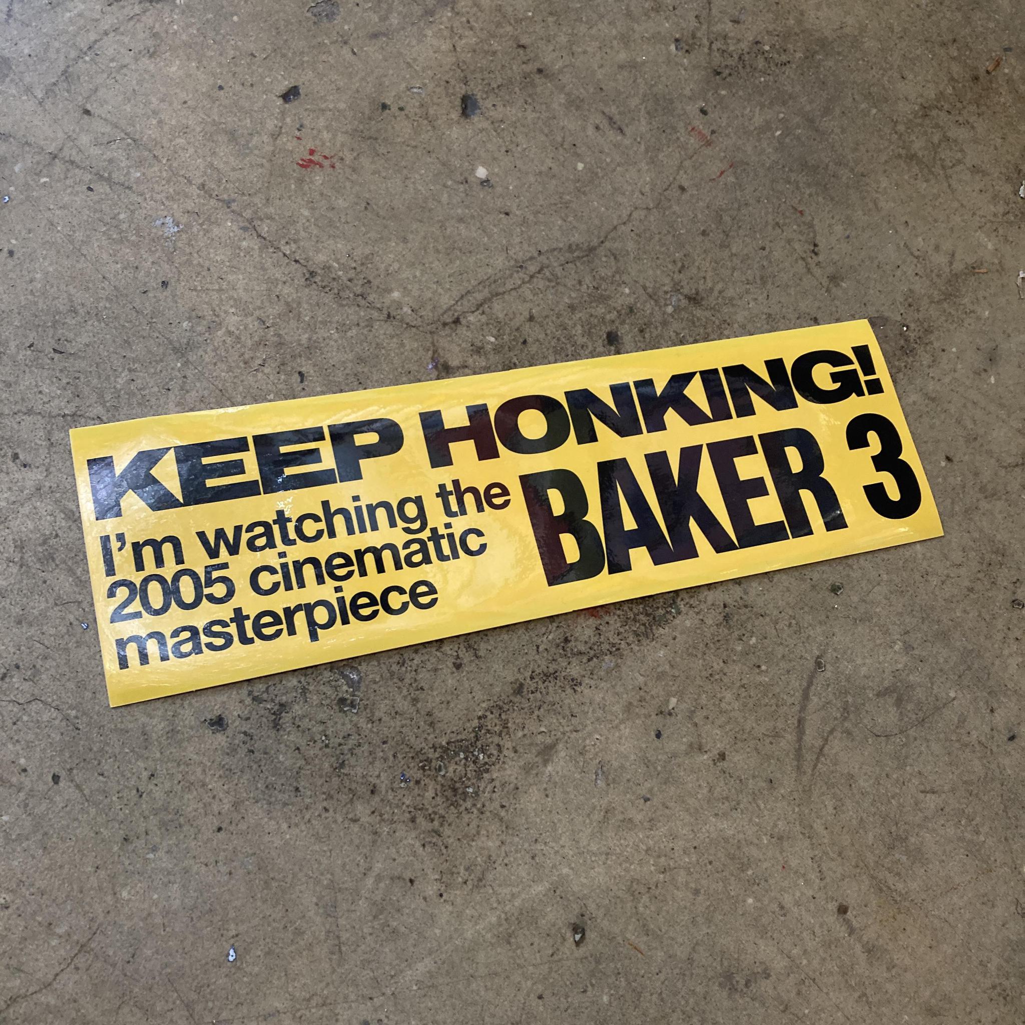 Jenkem Baker 3 Bumper Sticker – humidity