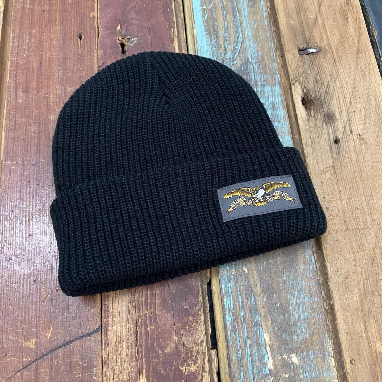 Anti-Hero Cuffed Beanie Full Eagle (Black)