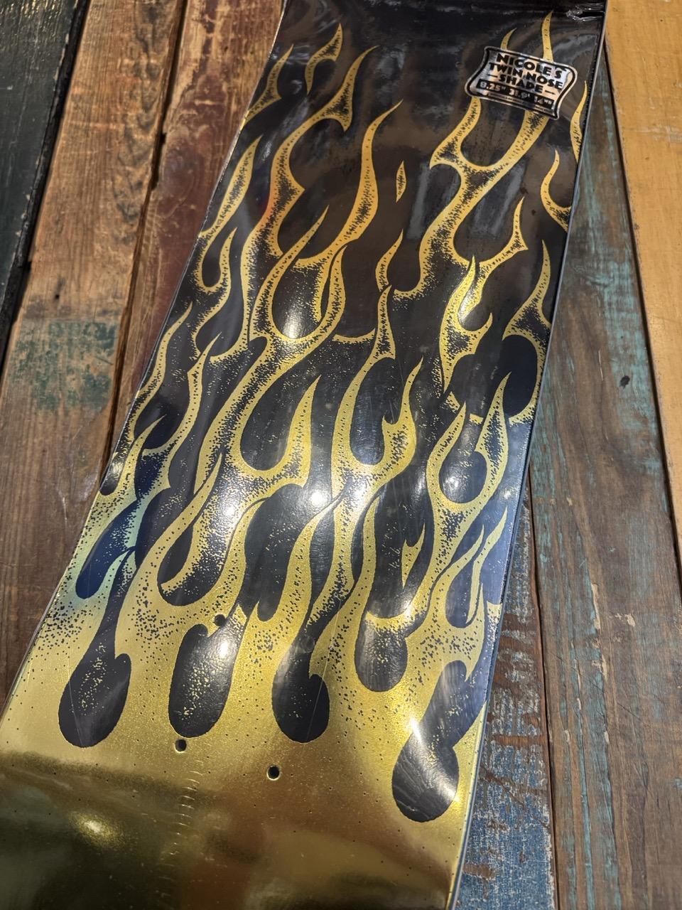 Real Skateboards NICOLE FLAMES REDUX Deck