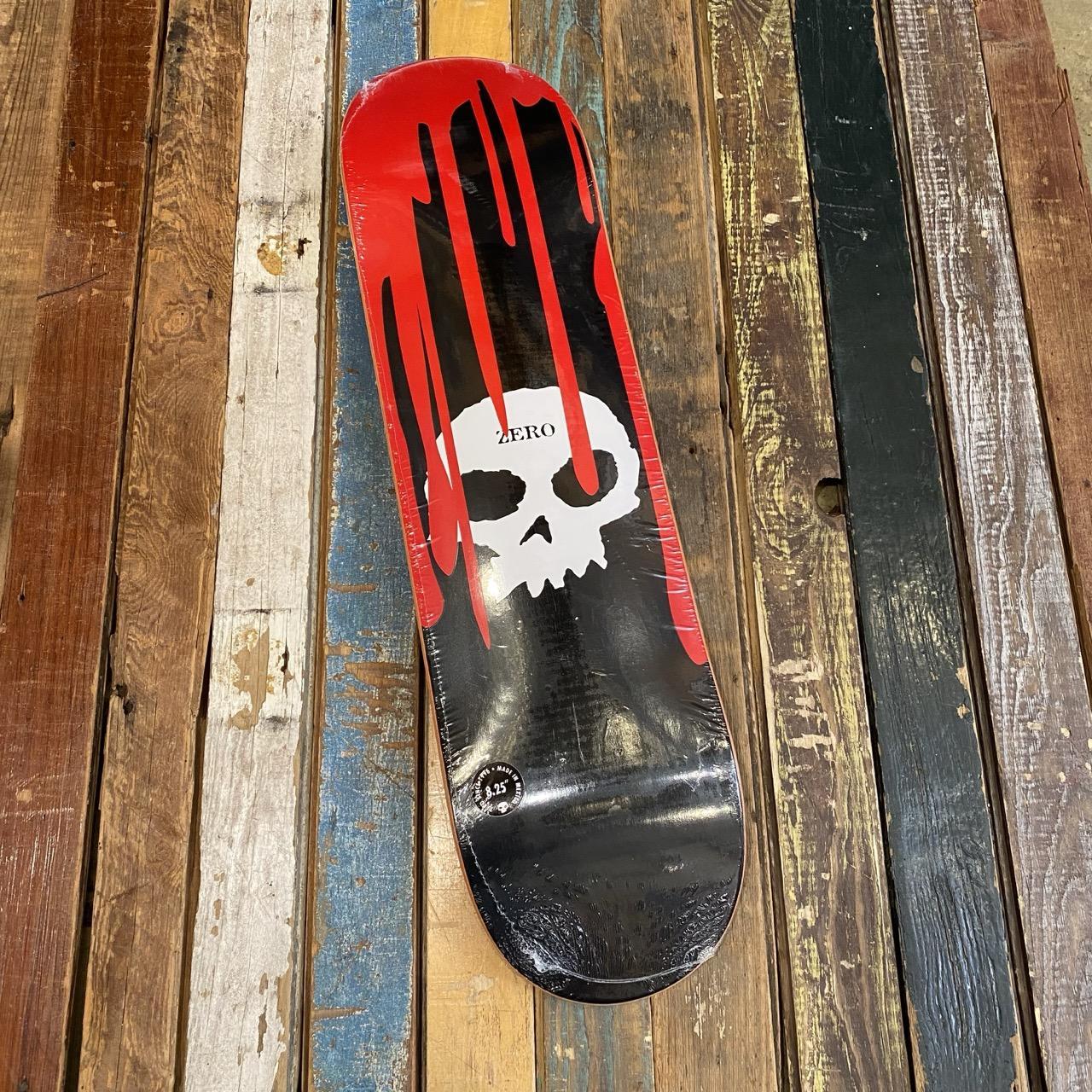 Zero Single Skull With Blood 8.25" Deck