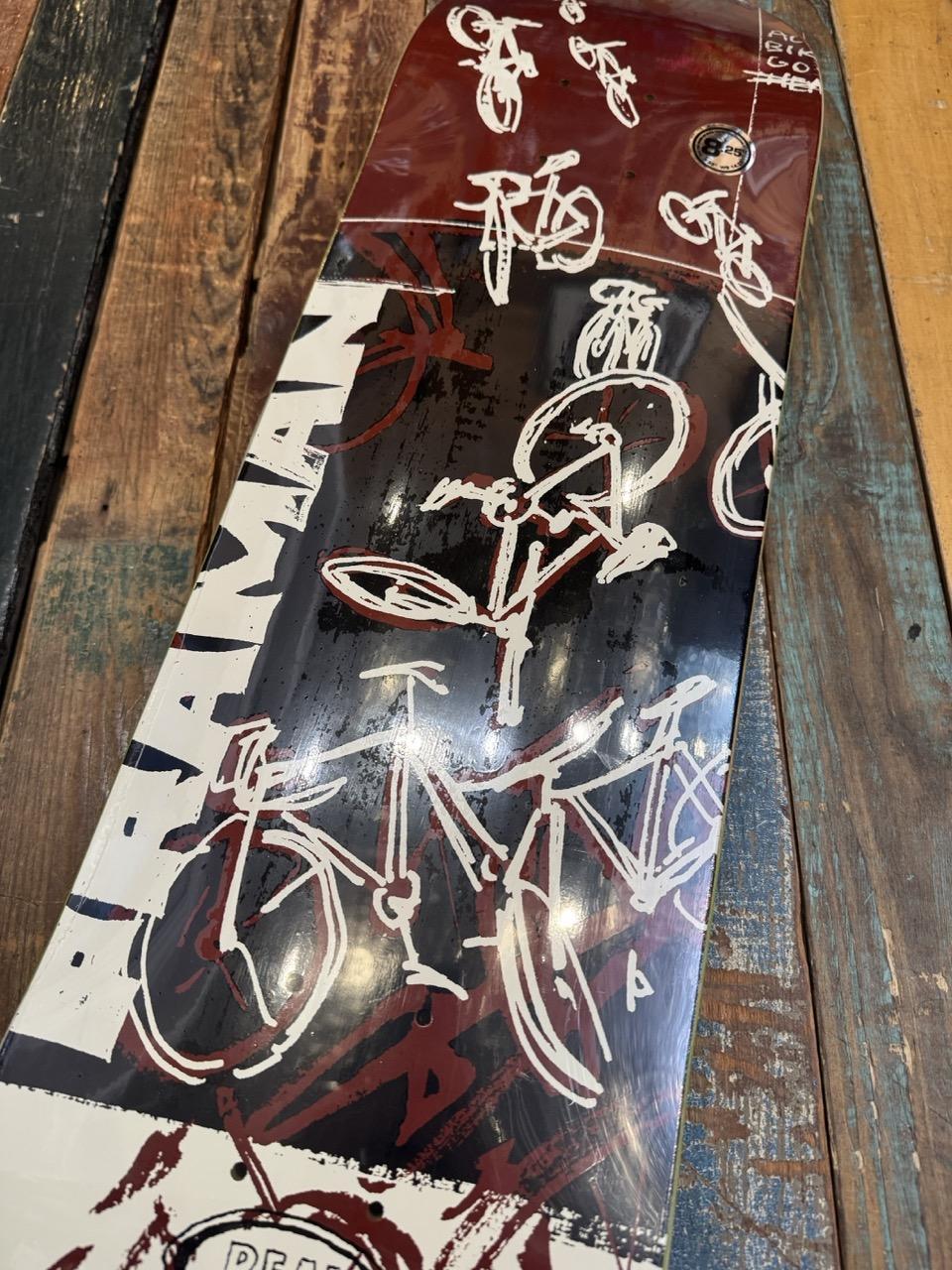 Real Skateboards Patrick Praman BIKE PURG 8.25" Deck