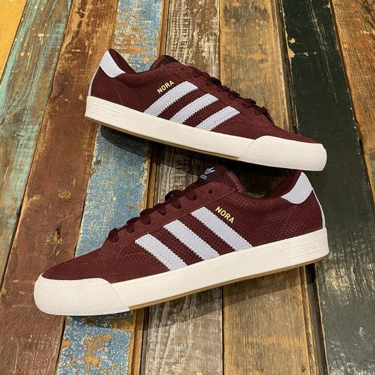 Adidas Nora (Maroon / Clear Sky / Cloud White)