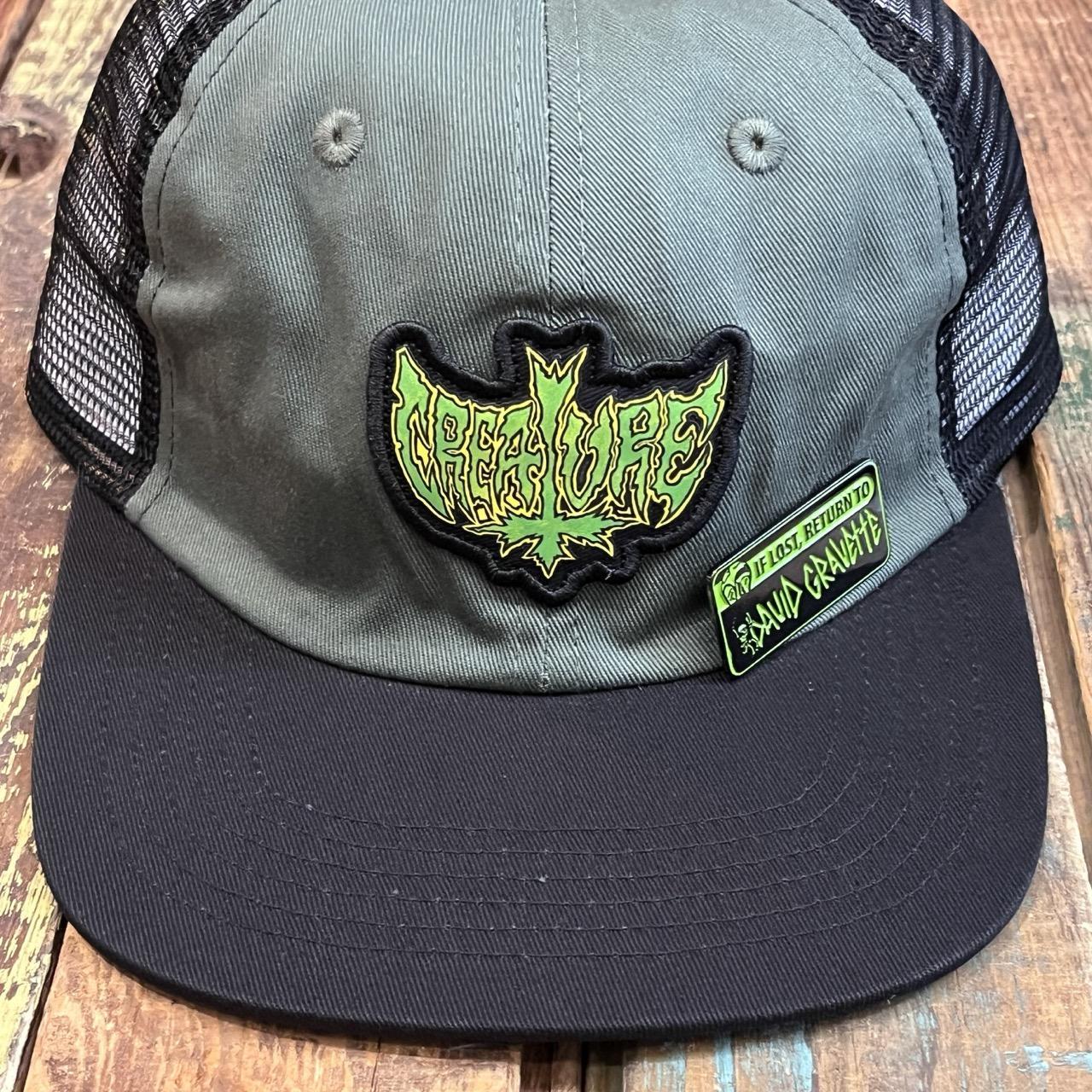 David Gravette Hippie Skull 20th Unstructured Snapback Hat