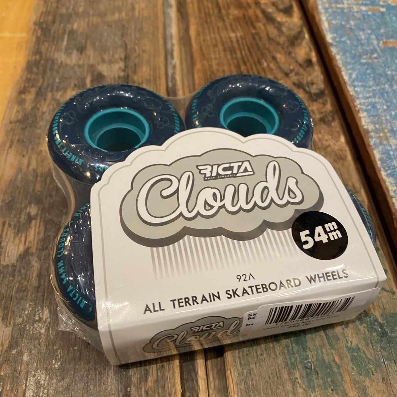 54mm Clouds Navy 92a Ricta Wheels