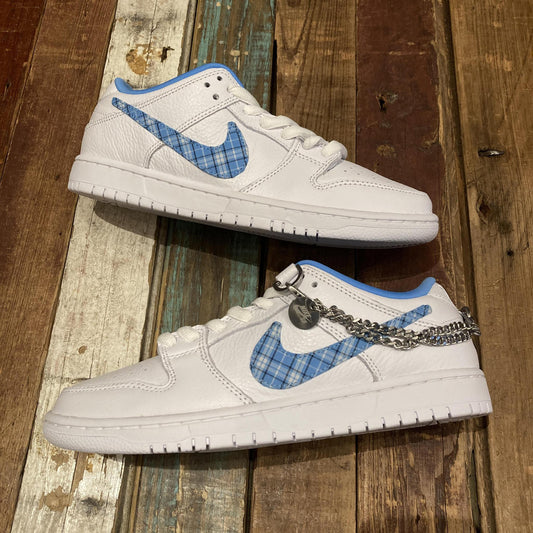 Nike SB Dunk Low Pro Nicole Hause Men's (White/University Blue)