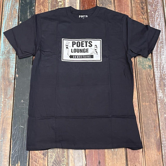 POETS Lounge Screened Tee (BLACK)