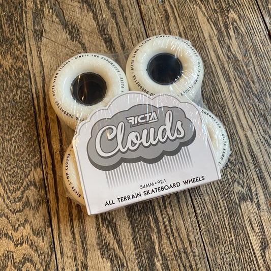 54mm Clouds Black 92a Ricta Wheels