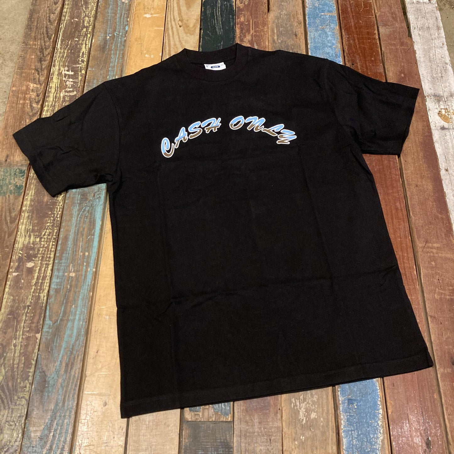 Cash Only Logo Tee