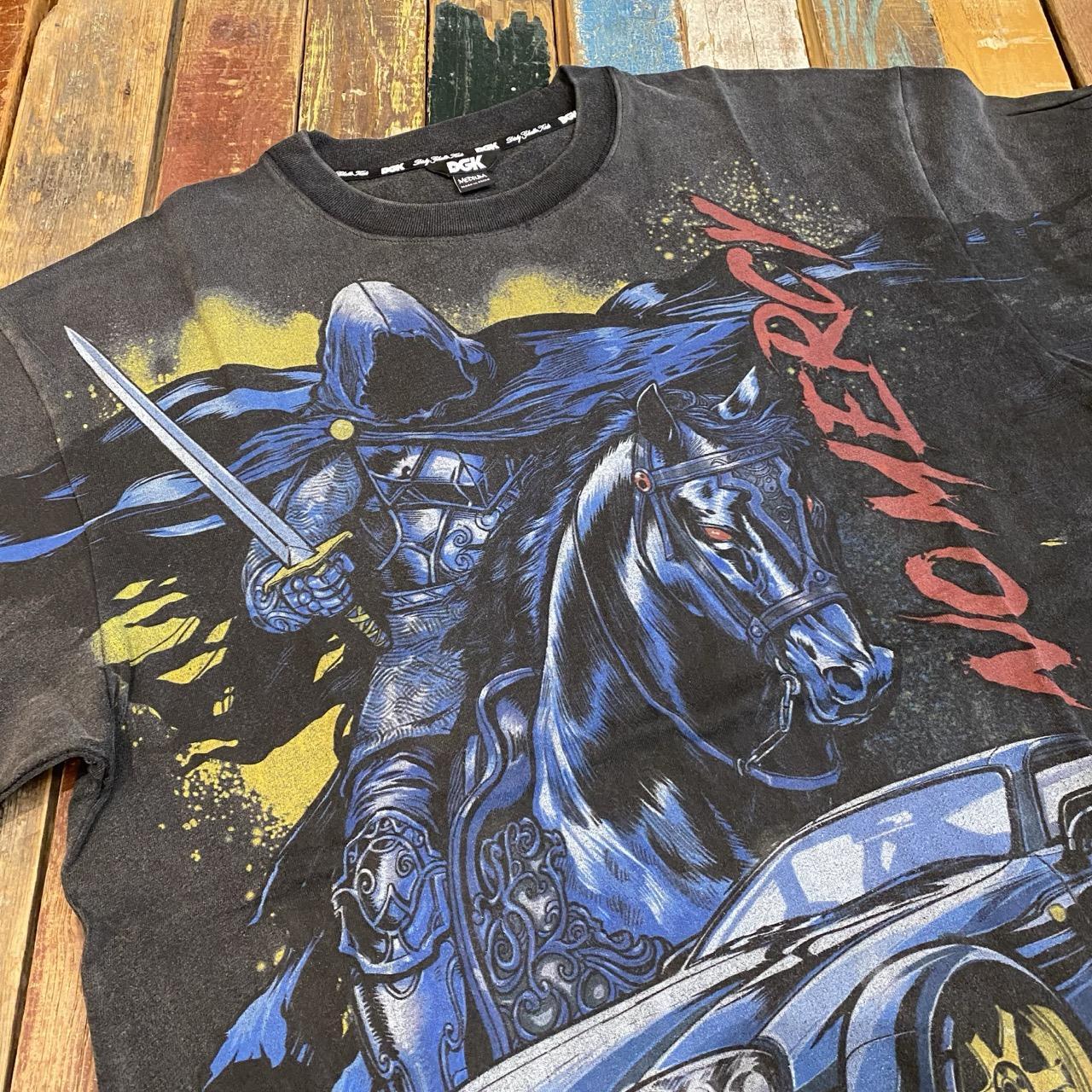 DGK Black Knight Knit Tee (Vintage Black)