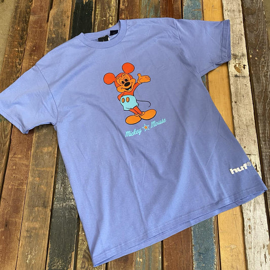 Huf X Disney Greeting Tee - Digital Violet