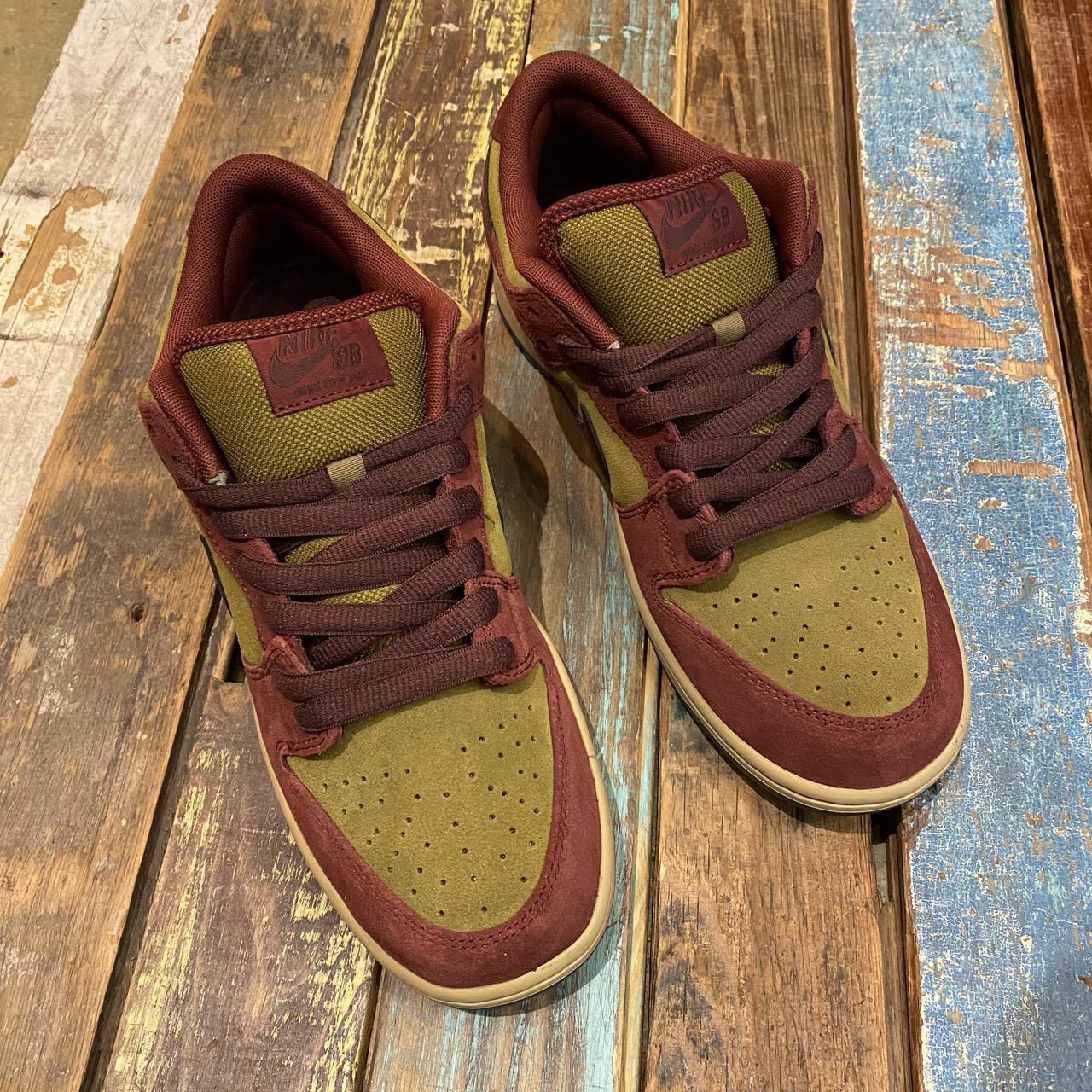 Nike SB Dunk Low Pro "Dark Team Red and Olive Flak" HQ1625-600