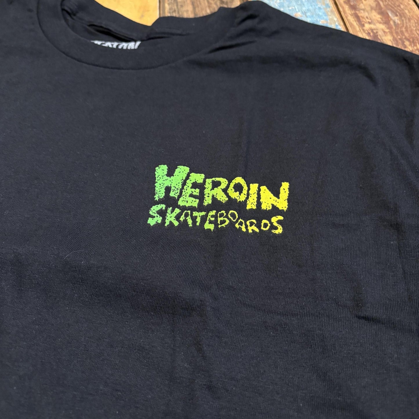 Heroin Skateboards Knock Off Tee
