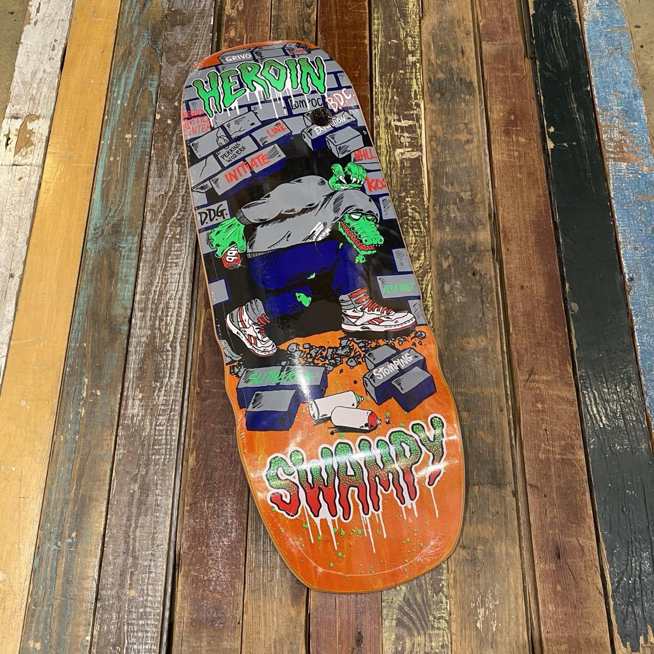 Heroin Skateboards Swampy Stomp Deck 10.5"