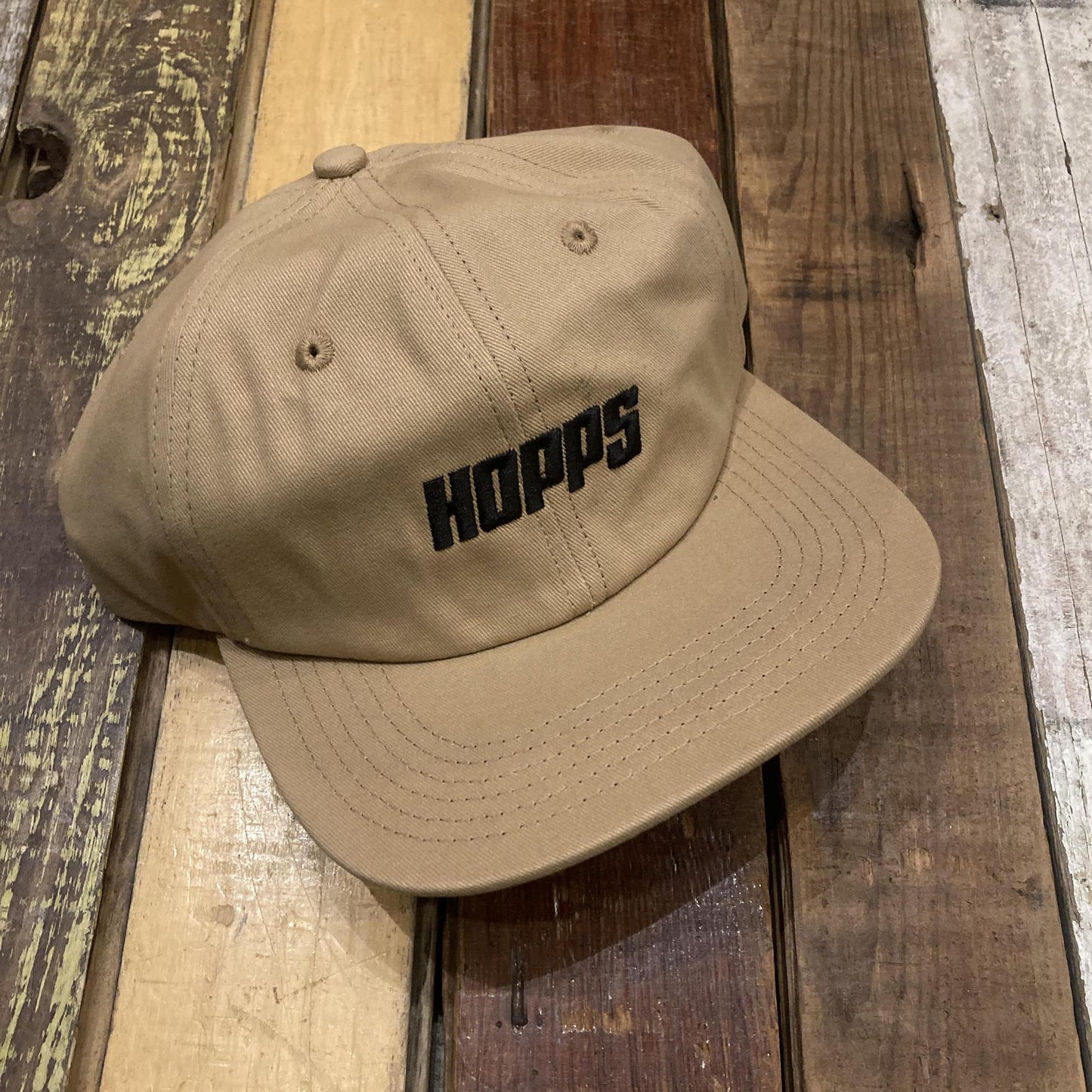 BIGHOPPS 6 PANEL STRAPBACK KHAKI