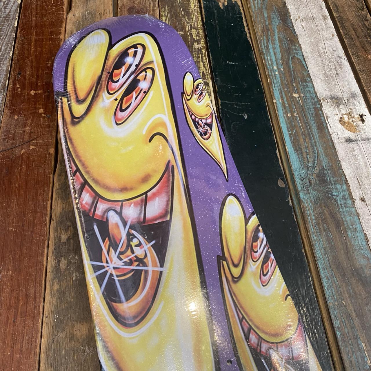 HUF Kenny Scharf Karbombz Cruiser Deck Purple 8.4"