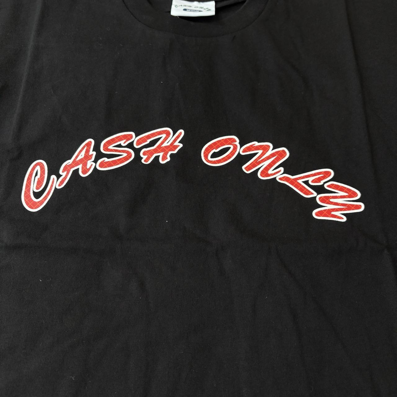 Cash Only Grid Logo Tee