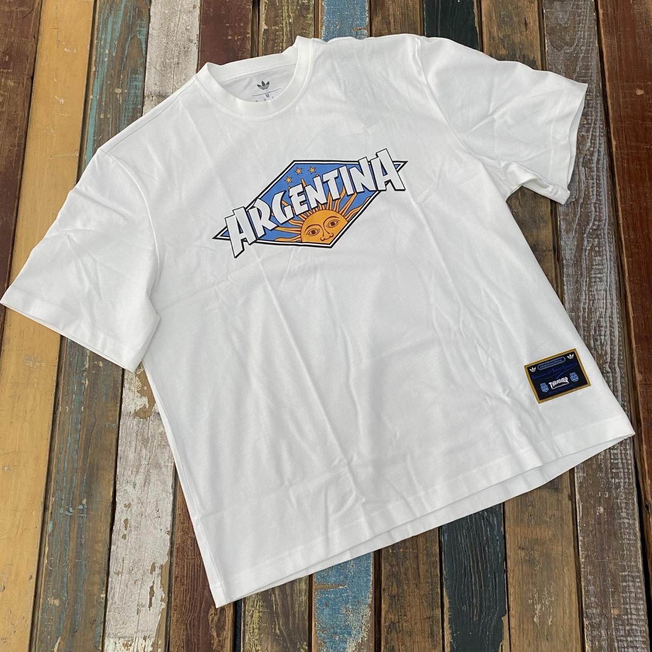 Adidas Blue Argentina x Thrasher T-Shirt
