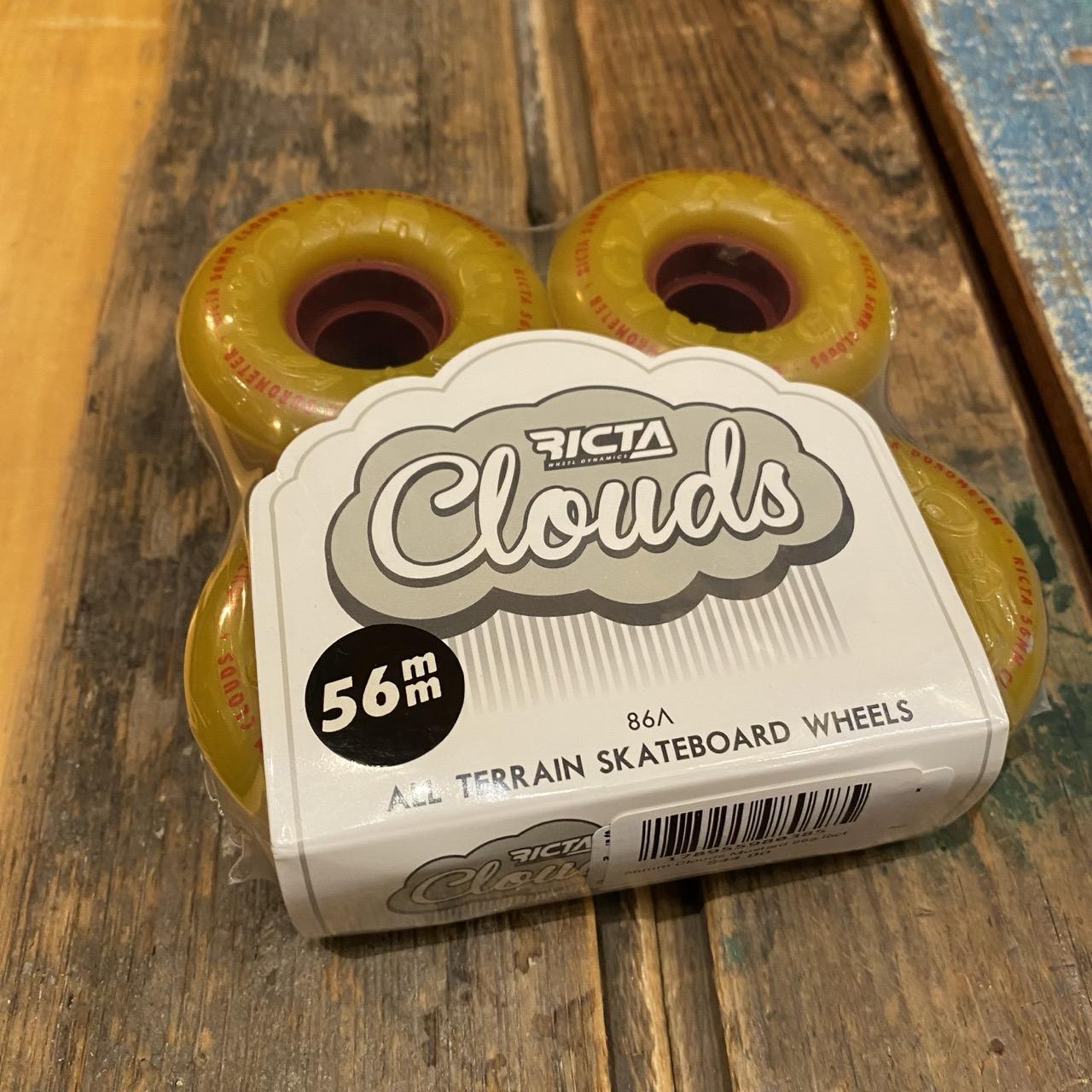 56mm Clouds Mustard 86a Ricta Wheels