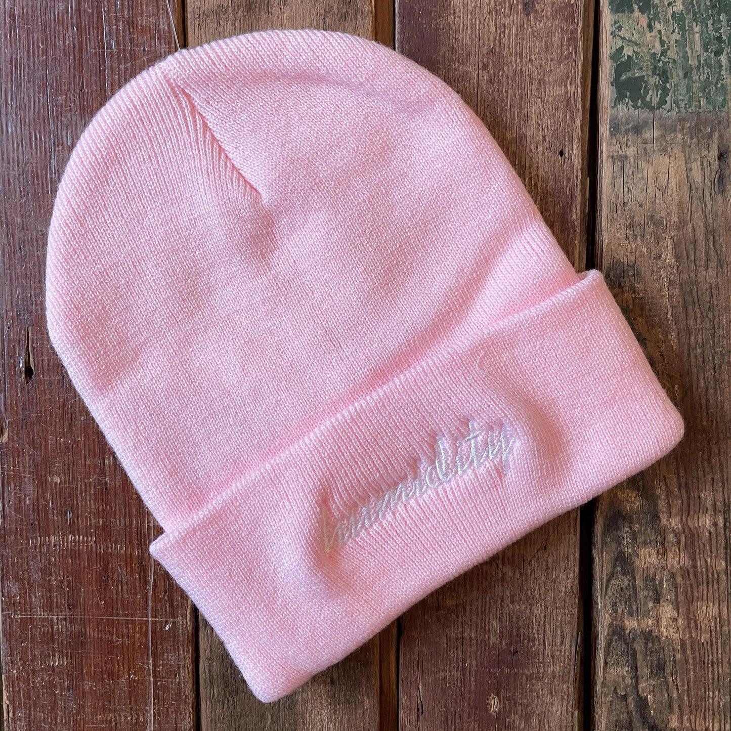 Embroidered Beanie