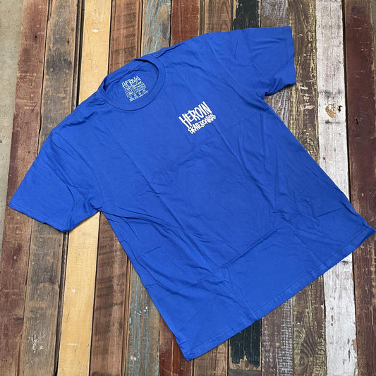 Fuck Drugs Royal Blue Tee