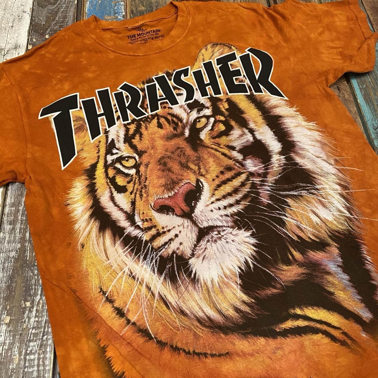 Thrasher Tiger T-Shirt (Orange)