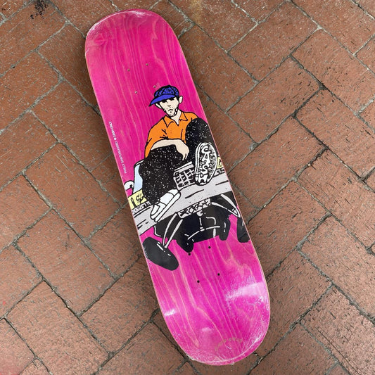 Cash Only Philly Santosuosso Deck "Y'all better charge y'all batteries"