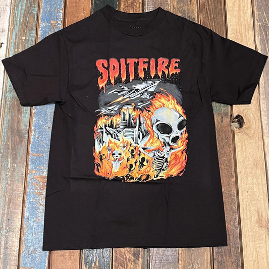 Spitfire Invasion Premium Black Tee