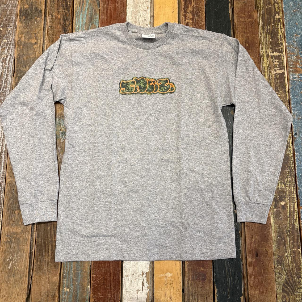 Sneeze Long-Sleeve Camo Logo Tee