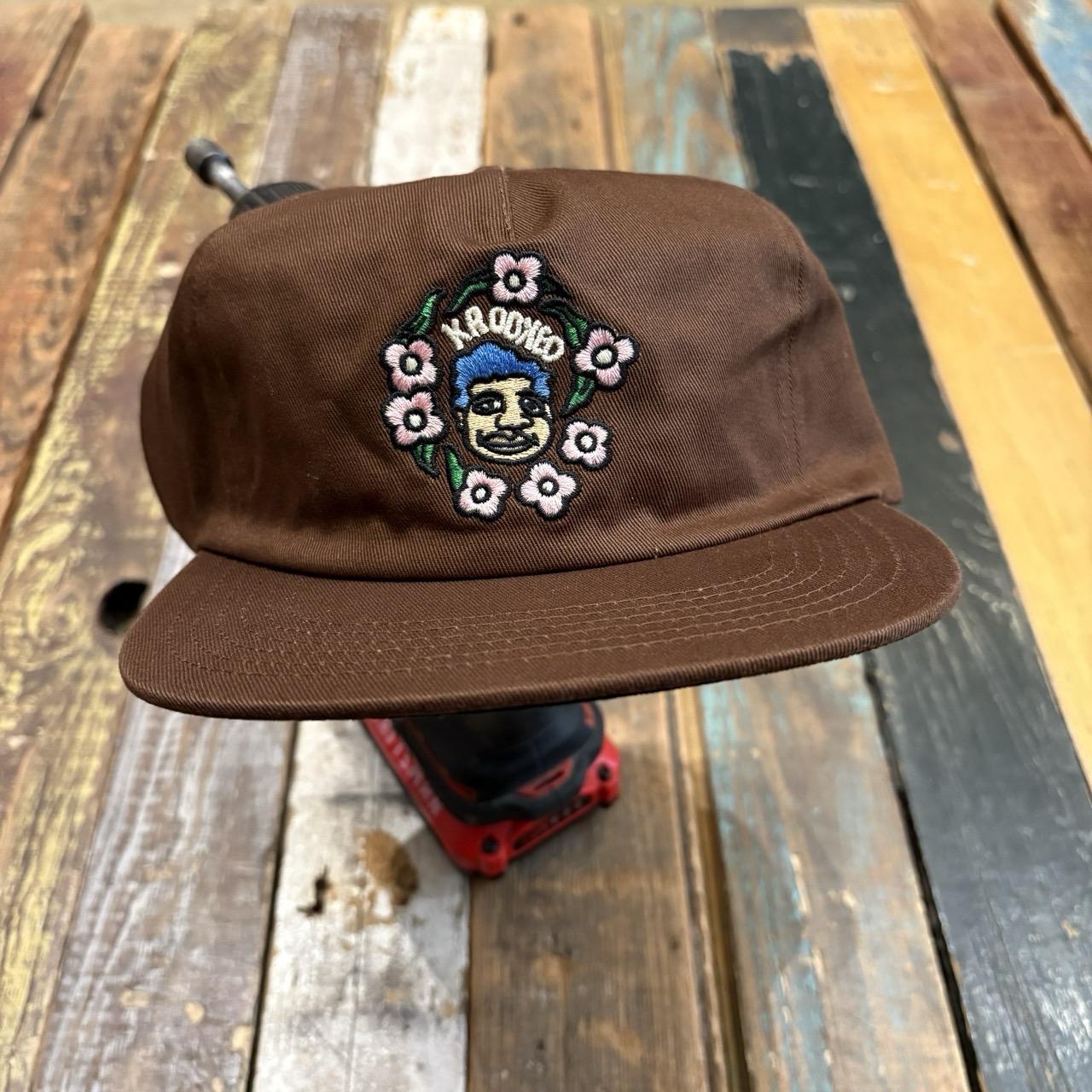 Krooked Sweatpants Hat Redux Brown