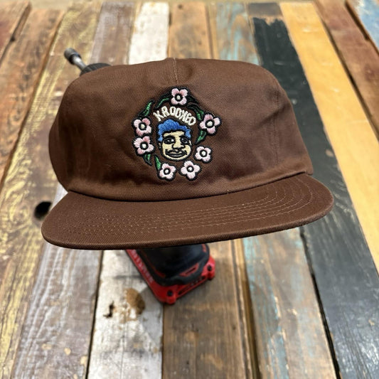Krooked Sweatpants Hat Redux Brown