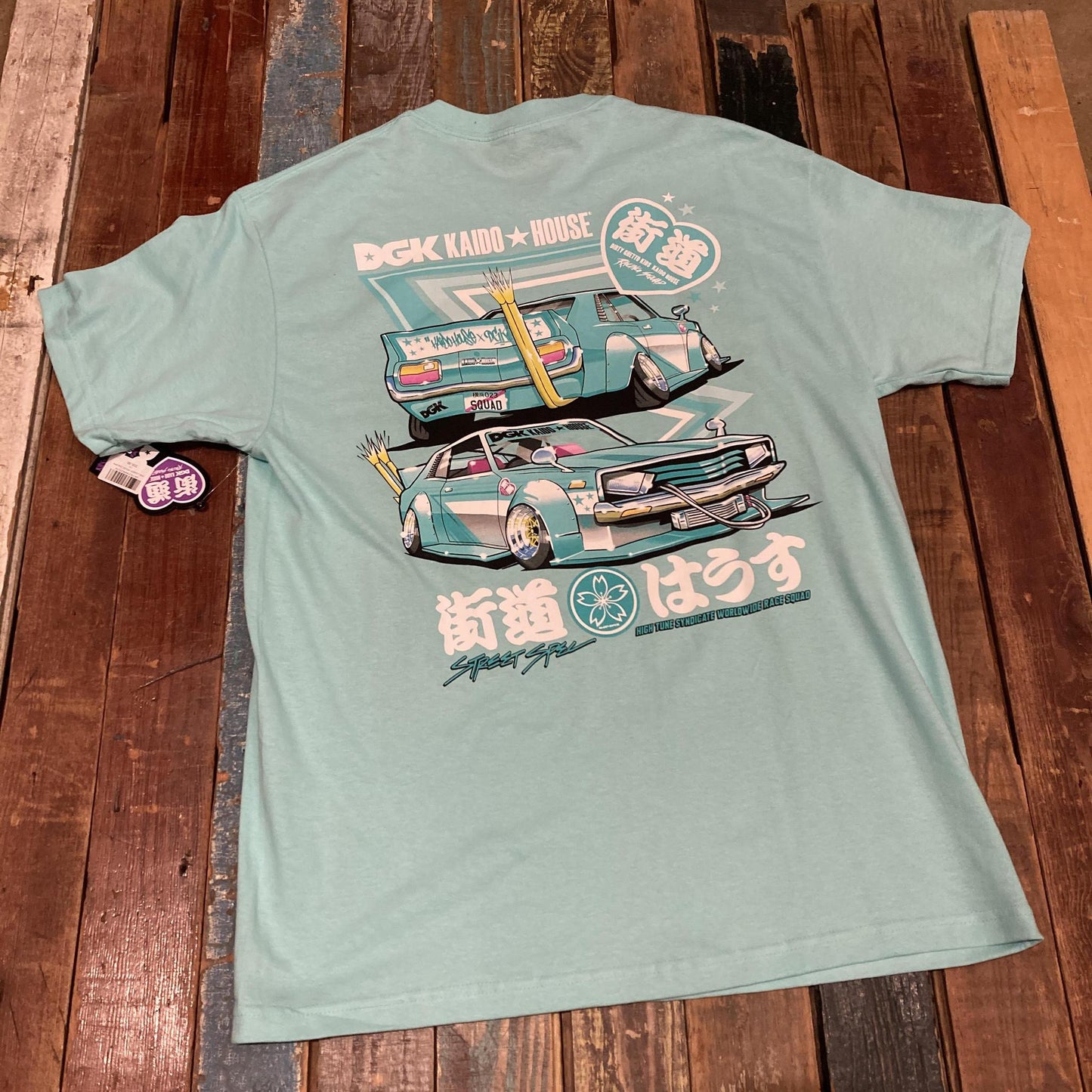 DGK x KAIDO HOUSE Zokusha Tee Celadon