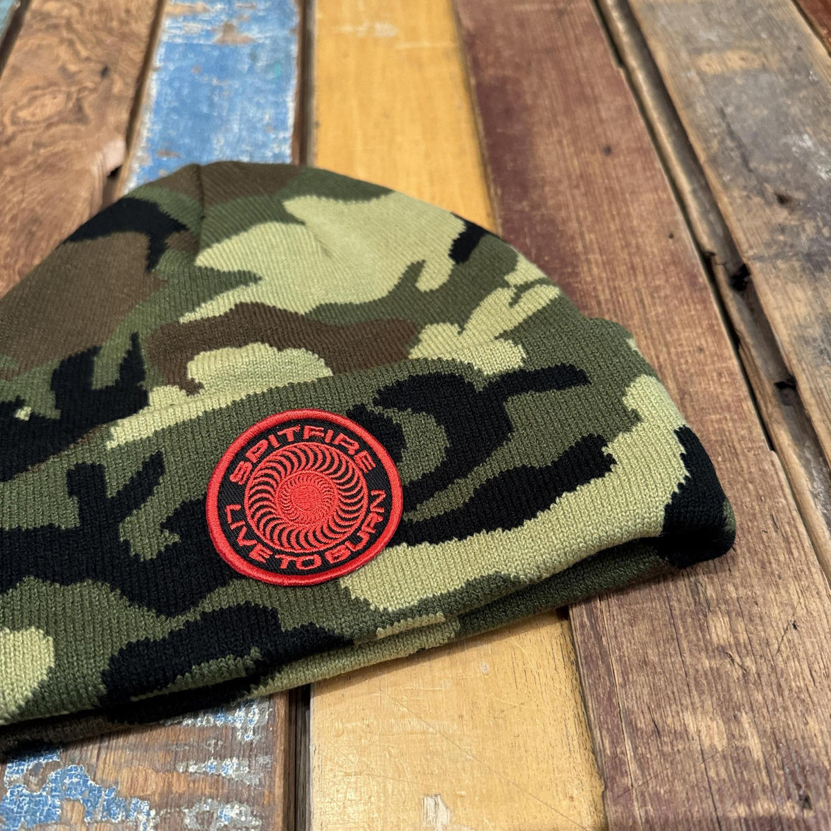 Spitfire Beanie Classic 87 Swirl Cuffed Beanie