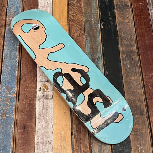 Quasi Lowercase 8.5" Deck Green