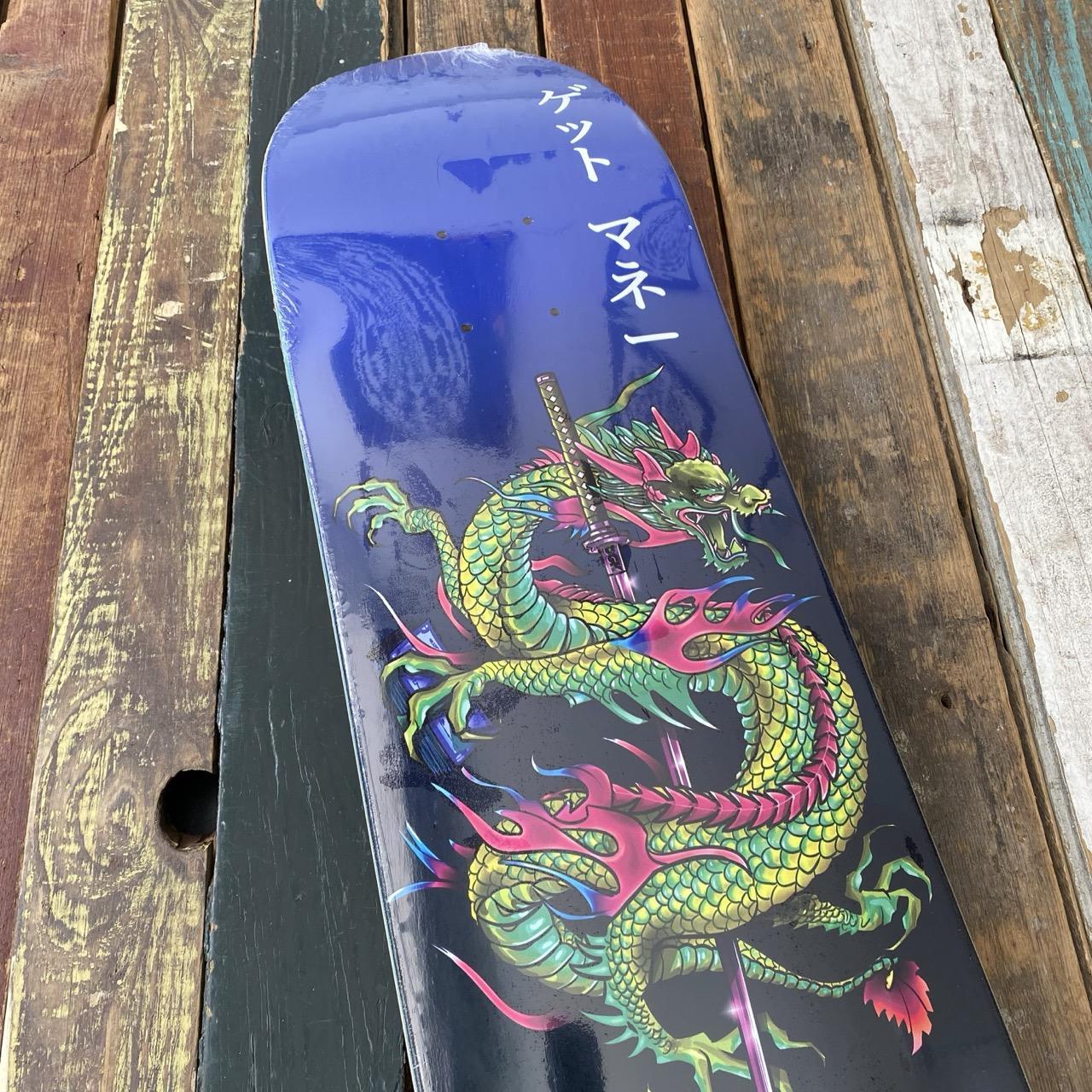 DGK Get Money 2 Deck Blue/Black - 8.06"