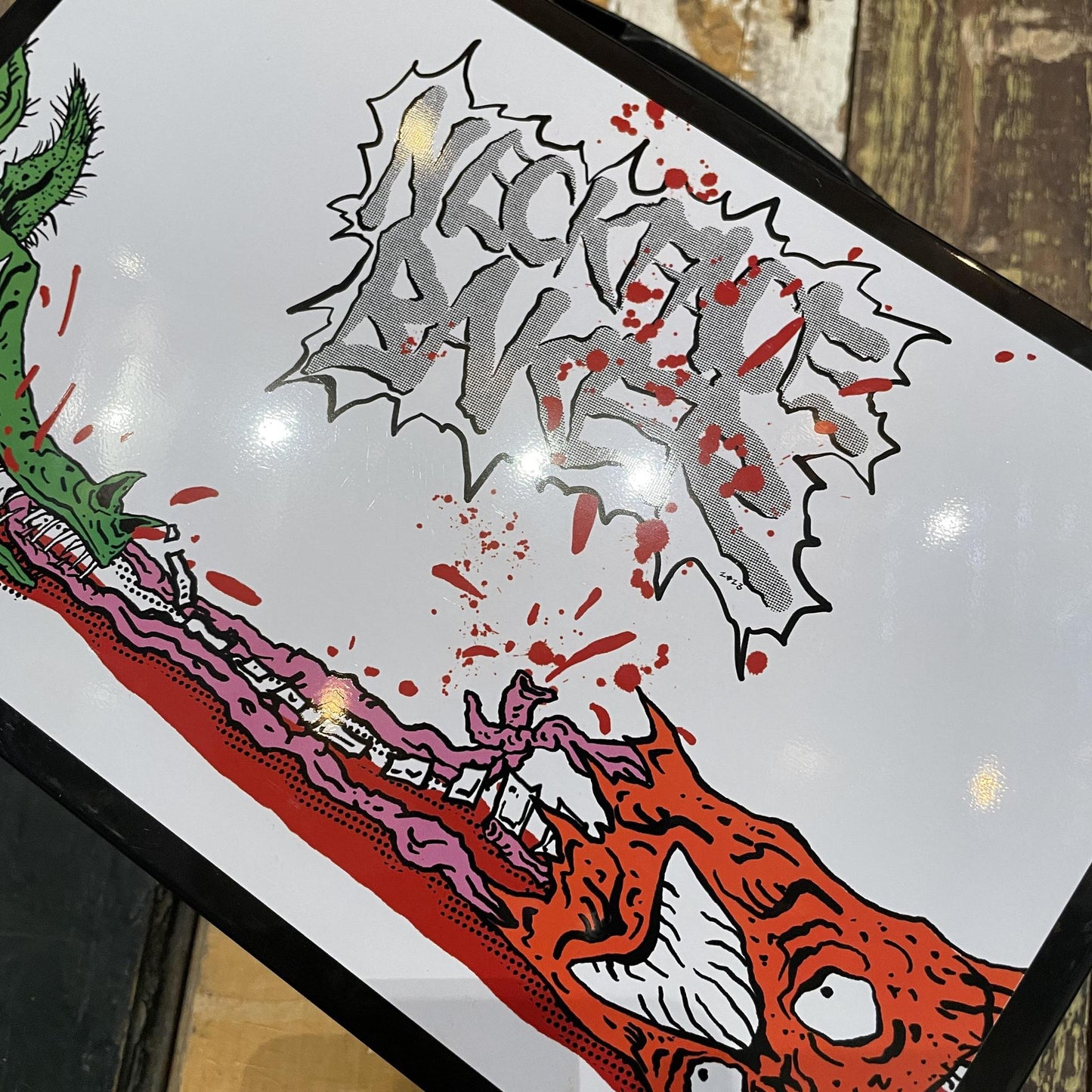 Baker X Neckface Toxic Rats Tin Lunch Box