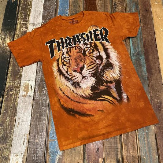 Thrasher Tiger T-Shirt (Orange)