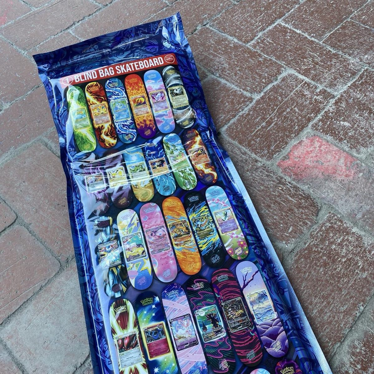 Pokémon TCG Blind Bag 8.0in x 31.6in Santa Cruz Deck