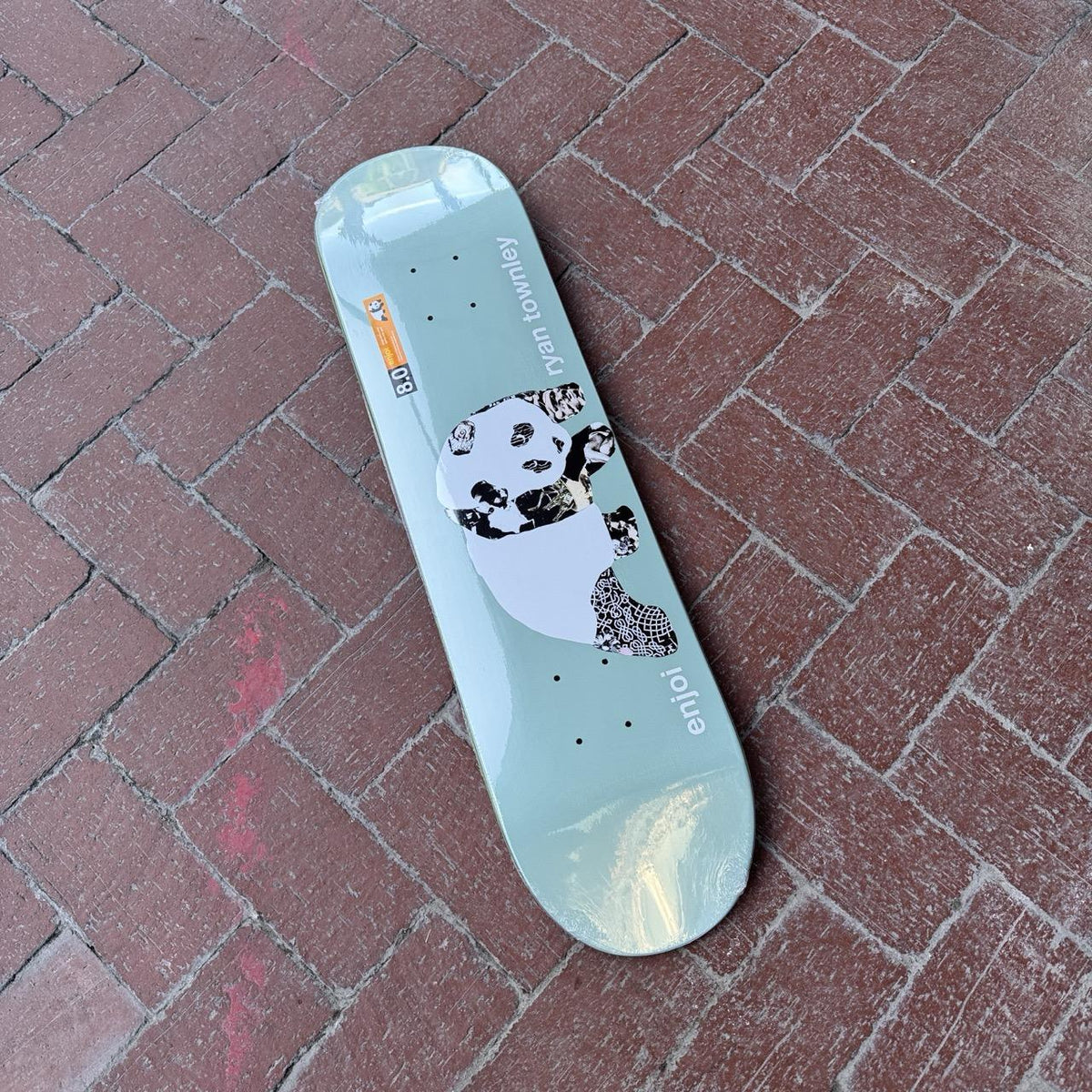 Ryan Townley Collage Panda R7 Deck - 8"