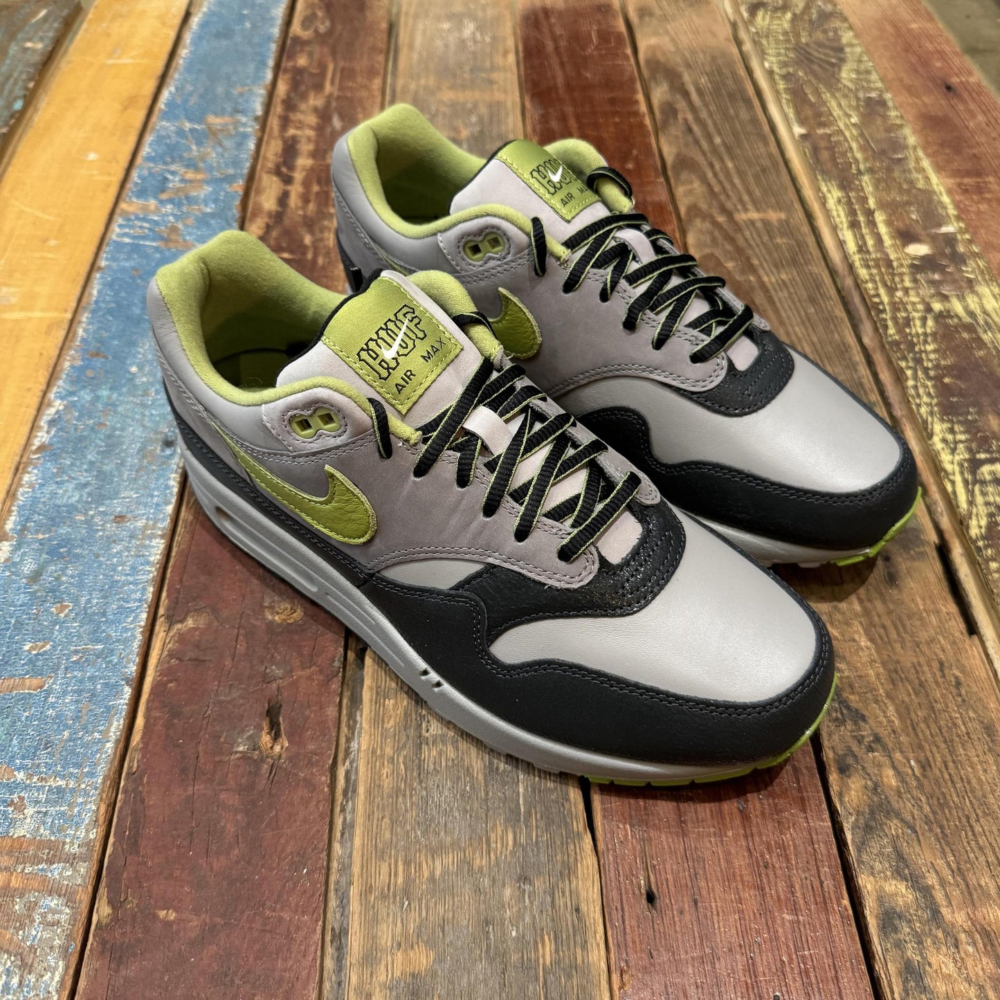 Nike Air Max 1 x HUF 'Anthracite and Medium Grey'